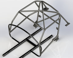 Jaula antivuelco AC Cobra Historic T45 con certificación FIA