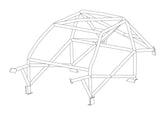 Kit de jaula de seguridad multipunto T45 para BMW E30 + M3. Certificado por FIA / MSUK