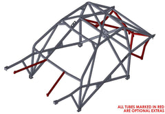BMW E36 Compact International Multipoint T45 roll cage kit. FIA Certificated