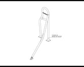 ASTON MARTIN DB3S Bolt-in T45 roll cage