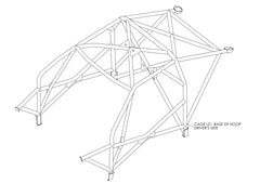 NISSAN 200SX S14 Multipoint T45 roll cage kit