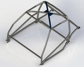 Kit de jaula de rodillo T45 para barra de puerta recta histórica PORSCHE 911. Cumple con MS UK según el Apéndice K