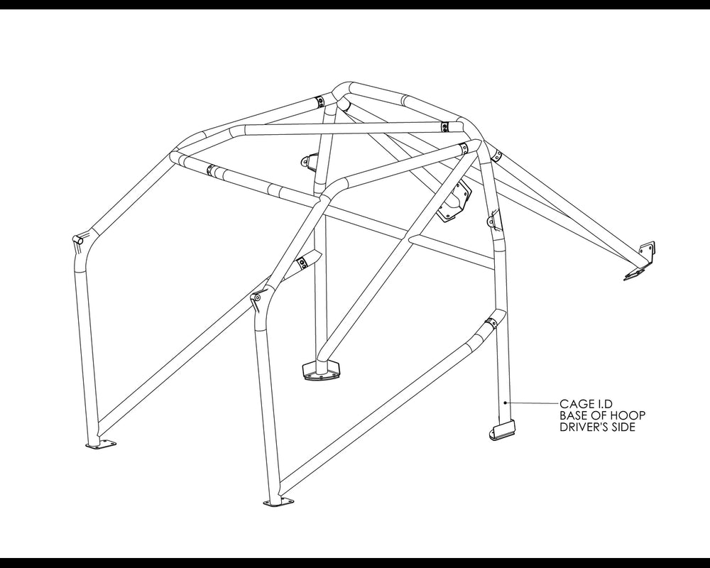 SUZUKI Swift '04-'10 Bolt-in CDS roll cage MS UK Compliant