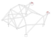 VAUXHALL Nova International Lightweight Multipoint T45 roll cage kit. FIA / MSUK Certificated