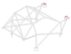 VAUXHALL Nova International Multipoint CDS roll cage kit. FIA Certificated