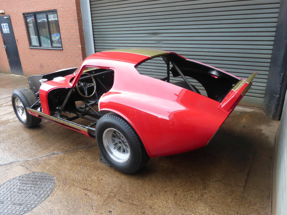 AC Cobra Daytona Historic T45 roll cage FIA Certificated