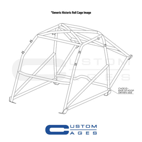 ALLARD J2 Historic CDS roll cage kit. MS UK Compliant to Appendix K 