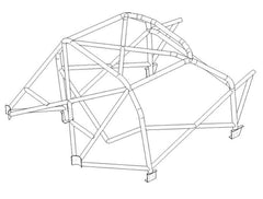 kit de jaula de seguridad Multipoint T45 AUDI TT MK1
