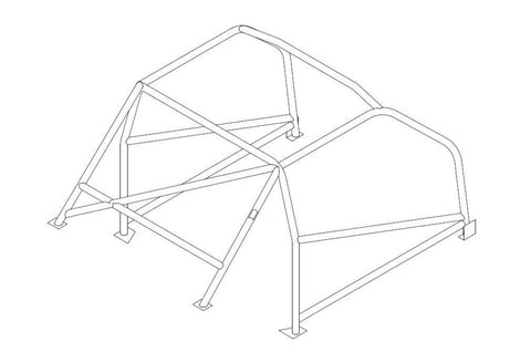 AUSTIN A35 Historic CDS roll cage kit. MS UK Compliant to Appendix K 