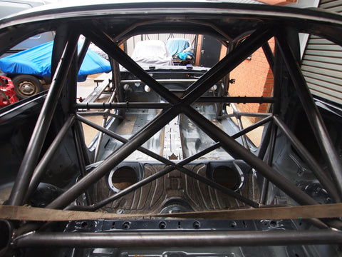 BMW 1 Series Coupe E82 International Multipoint T45 roll cage kit. FIA Certificated 