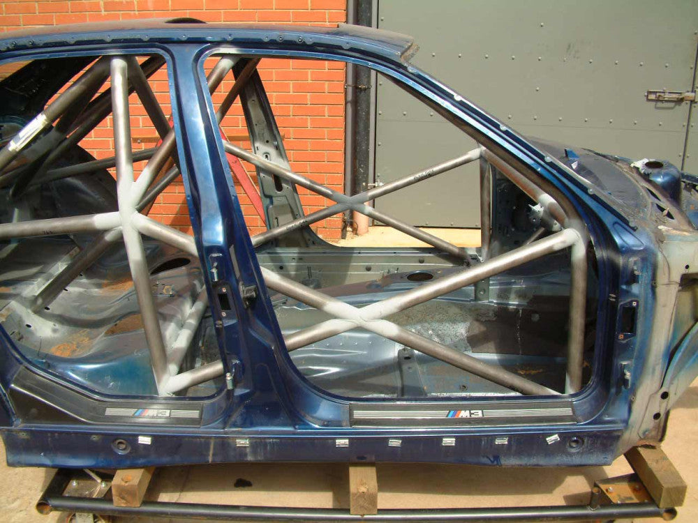 BMW E36 + M3 4dr International Multipoint T45 roll cage kit. FIA Certificated