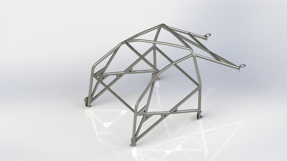 BMW E46 2dr 6 point National Spec CDS roll cage kit. MS UK Compliant