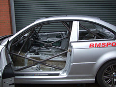 BMW E46 2dr Step 2 International Multipoint T45 roll cage kit. FIA Certificated