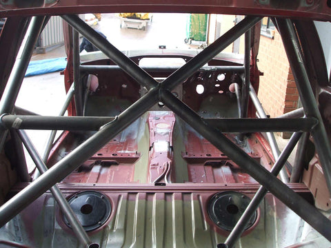 BMW E46 Compact International Multipoint T45 roll cage kit. FIA Certificated 