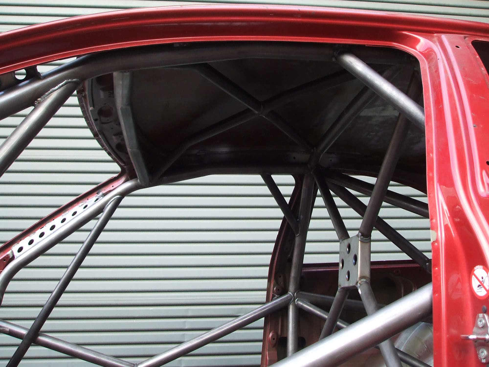 BMW E46 Compact International Multipoint T45 roll cage kit. FIA Certificated
