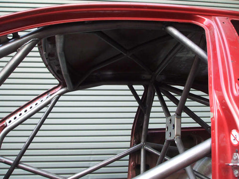 BMW E46 Compact International Multipoint T45 roll cage kit. FIA Certificated 