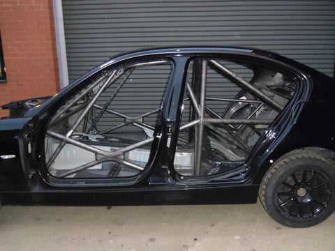 BMW E90 International Multipoint T45 roll cage kit. FIA Certificated 