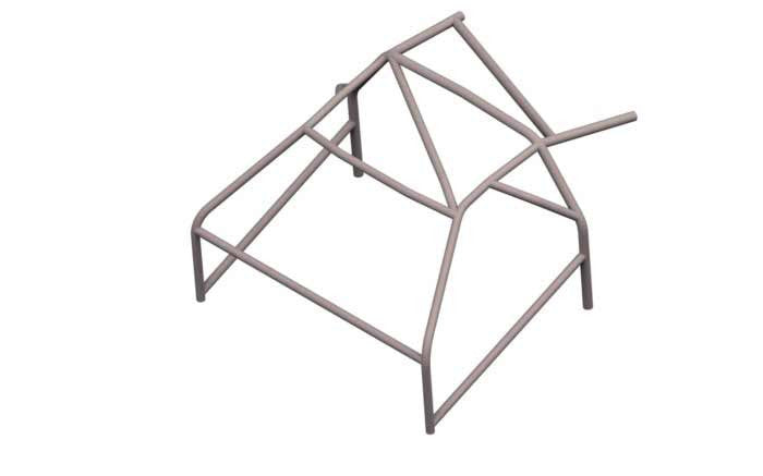 Kit de jaula de seguridad T45 histórica BMW M1. Cumple con el Anexo K de MS UK