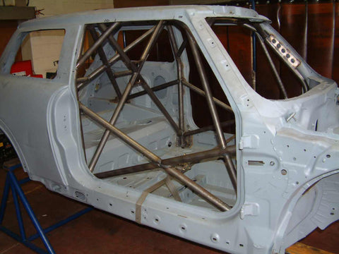 BMW Mini R50 and R53 International Multipoint T45 roll cage kit. FIA Certificated 