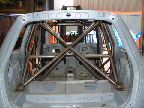 BMW Mini R50 and R53 International Multipoint T45 roll cage kit. FIA Certificated 