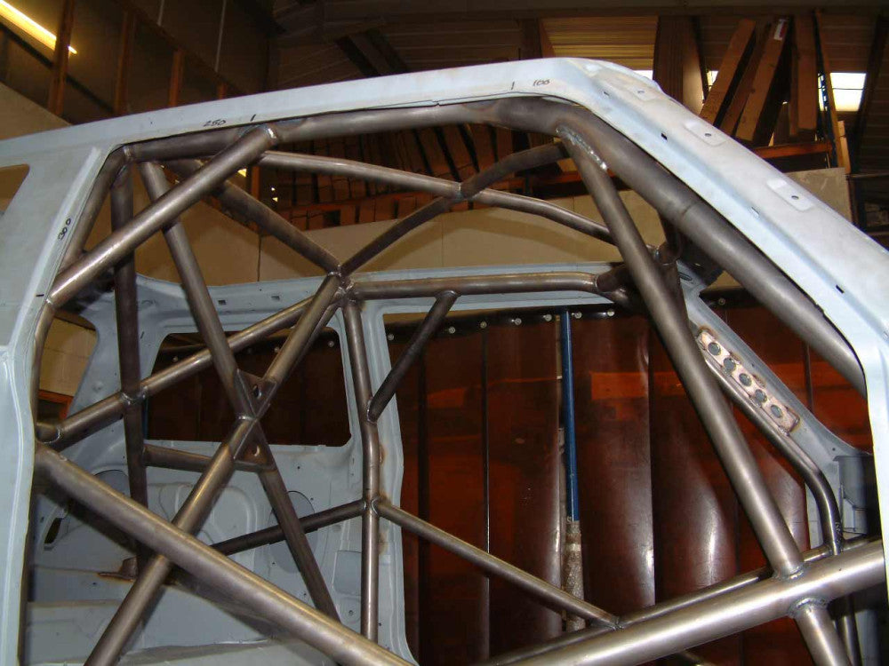 Kit de jaula de seguridad multipunto T45 para BMW Mini R50 y R53. Certificado por la FIA