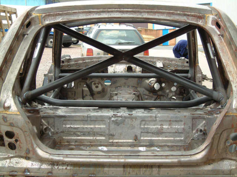BMW Z3 Coupe International Multipoint T45 roll cage kit. FIA Certificated 