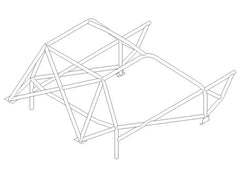 kit de jaula de seguridad multipunto T45 para coupe BMW Z3. Certificado por la FIA