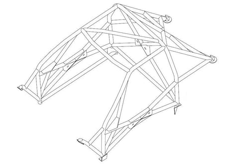 CITROEN SaxMax JSCC Multipoint CDS roll cage kit 