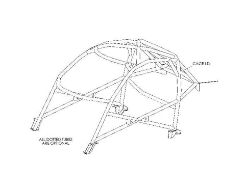 DATSUN 240Z Historic T45 roll cage kit FIA/MSUK Certificated to Appendix K 