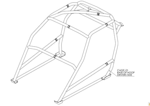 Lotus Elite Historic T45 roll cage kit  FIA Certificated Appendix K 