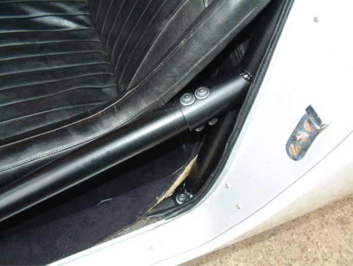 Kit de jaula de seguridad T45 histórico FERRARI 250 GT. Cumple con MS UK según el Apéndice K