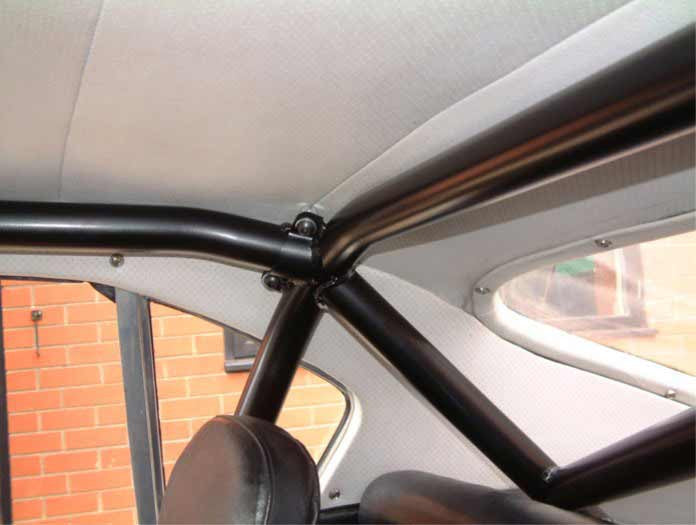 Kit de jaula de seguridad T45 histórico FERRARI 250 GT. Cumple con MS UK según el Apéndice K