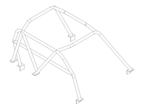 FERRARI 275 GTB Historic T45 roll cage kit. MS UK Compliant to Appendix K 