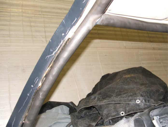 Kit de jaula de seguridad T45 histórica FERRARI 308 GT4. Cumple con MS UK según el Apéndice K