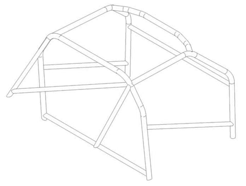 FERRARI 308 GT4 Historic T45 roll cage kit. MS UK Compliant to Appendix K 