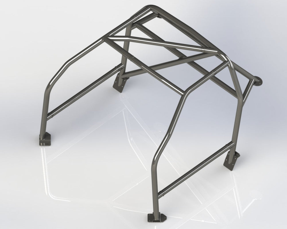 jaula de seguridad T45 atornillada FERRARI 348 conforme a la normativa del Reino Unido