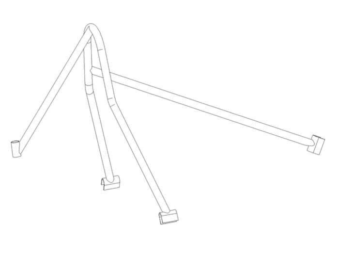 Kit de jaula de seguridad FERRARI Monza Historic T45. Cumple con el Anexo K de MS UK