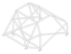 FIAT Punto International Multipoint CDS roll cage kit. FIA Certificated