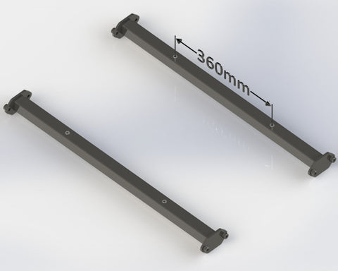 FIA & MSUK Seat Rail Kit 25CrM04 S 
