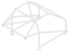 FORD Anglia Historic T45 roll cage kit. MS UK Compliant to Appendix K