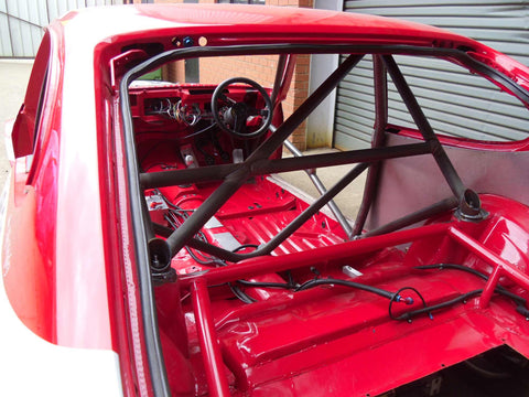 FORD Capri Mk2 Historic CDS roll cage kit. MS UK Compliant to Appendix K 