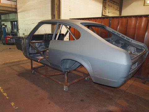 FORD Capri Mk3 Historic T45 roll cage kit. MS UK Compliant to Appendix K 