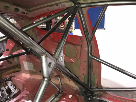 FORD Fiesta MK7 International Multipoint T45 roll cage kit. FIA / MSUK Certificated 