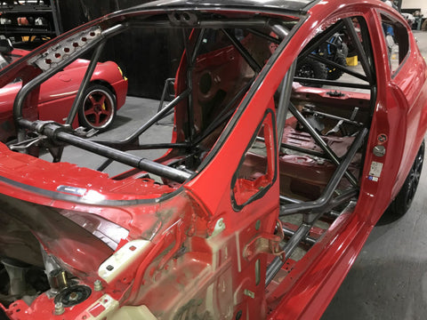 FORD Fiesta MK7 International Multipoint T45 roll cage kit. FIA / MSUK Certificated 