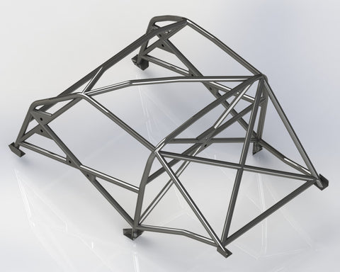 FORD Mustang Fastback T45 roll cage kit Lightweight FIA Certificated 