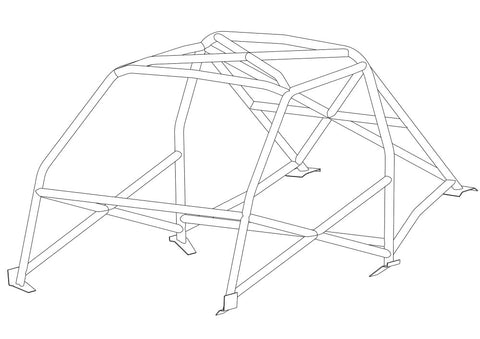HILLMAN Avenger Multipoint T45 roll cage kit 