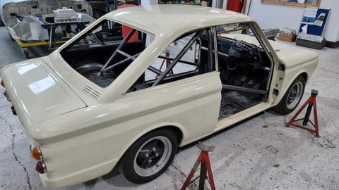 HILLMAN Stiletto Imp Historic T45 roll cage kit. MS UK Compliant to Appendix K 