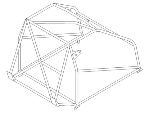 JAGUAR MK2 Historic T45 roll cage kit. MS UK Compliant to Appendix K 