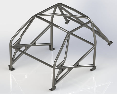 ALFA ROMEO 145 National Spec 6 Point CDS roll cage kit. MS UK Compliant 