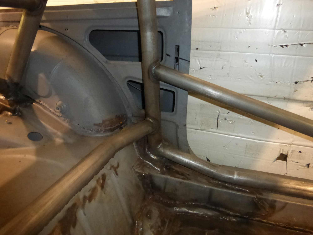 kit de jaula de seguridad T45 histórico MG MGB. Cumple con el Anexo K de MS UK